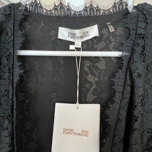 Diane von Furstenberg Julian Two Lace Wrap Dress - NWT!